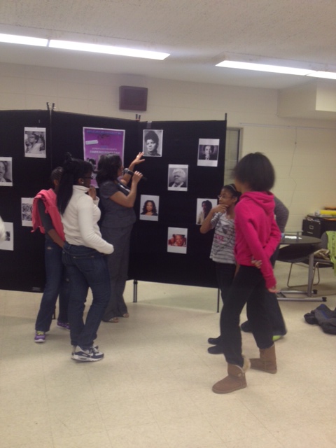 Girls Like Me Project's Women's History Month Pampered Power Talk Legacy Wall